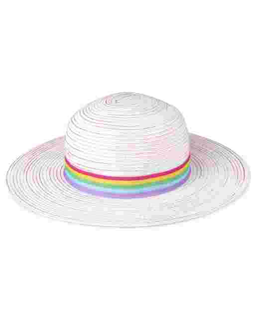 Sombrero para el sol arcoíris para niñas - Sunshine Time