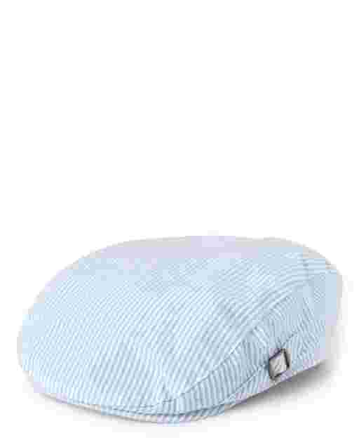 Sombrero de repartidor de periódicos de seersucker para niño - Country Club