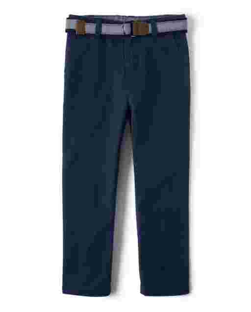 Pantalones chinos tejidos con cinturón para niños - Country Club