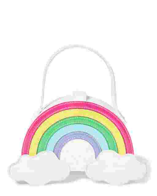 Bolso Rainbow para niñas de charol sintético - Sunshine Time