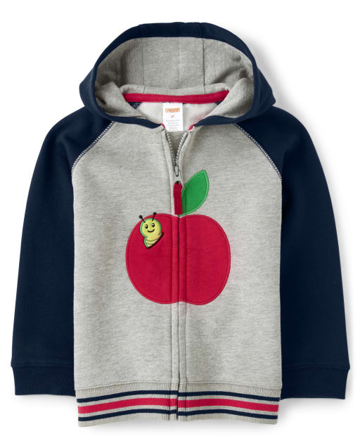 Gymboree Boys' and Toddler Long Sleeve Zip Up Hoodie