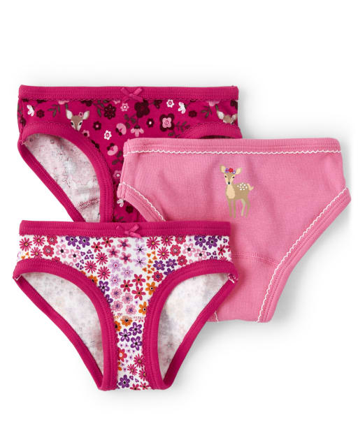 Blue Deers Underwear, Girls Undies, Size 4 