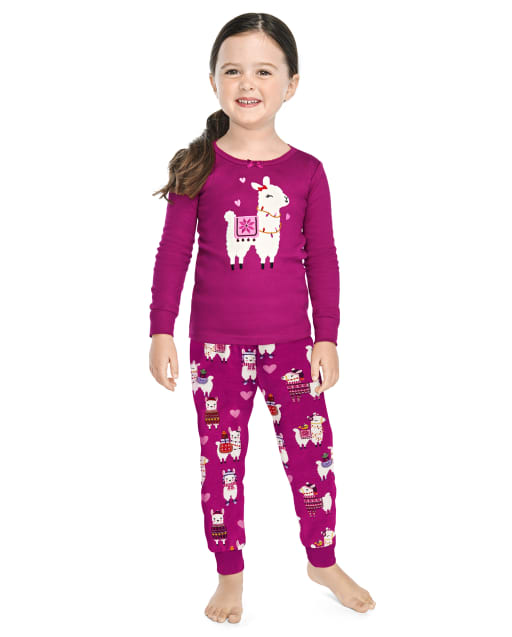 Flamingo Pajamas For Girls Toddler Kids 100% Cotton Pjs 3T  Children Pj Sets Jammies Sleepwear Clothes Size 3 Years Outfits Pyjamas  Shirts Pijamas Ninas