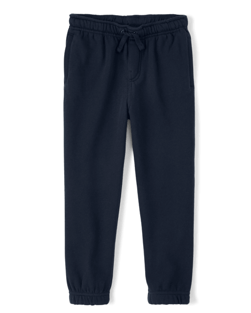 Boys Fleece Jogger Pants - Uniform - BLUE | Gymboree