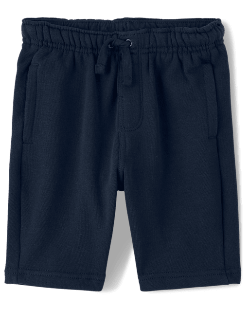 Boys Fleece Shorts Uniform Navy slate