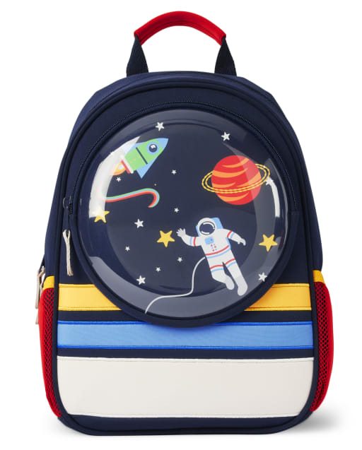 Boys Embroidered Space Backpack Uniform MULTI Gymboree CA