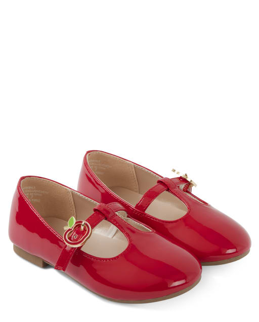 Ladies red mary jane shoes new arrivals