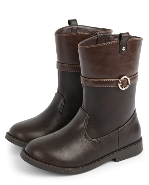 Girls size 4 brown boots shop