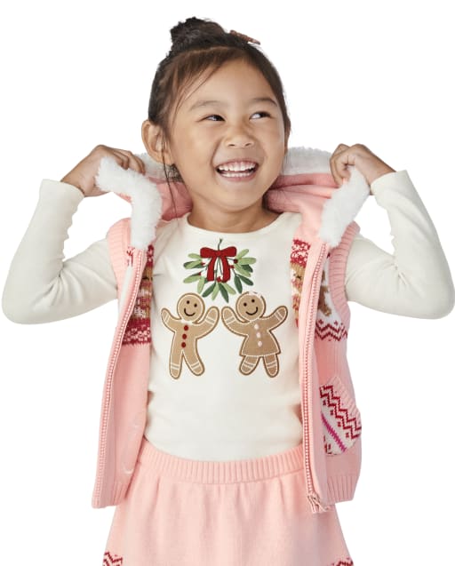  Gymboree,and Toddler Sweater Vests,Nutcracker Red,12