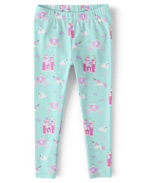 Girls unicorn leggings discount