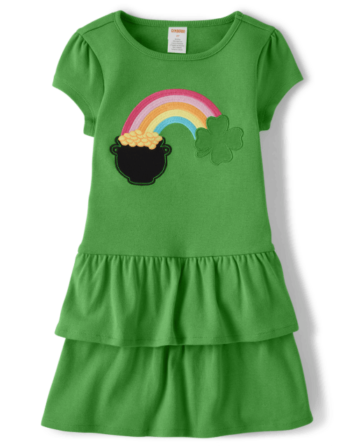 Gymboree shop green dress