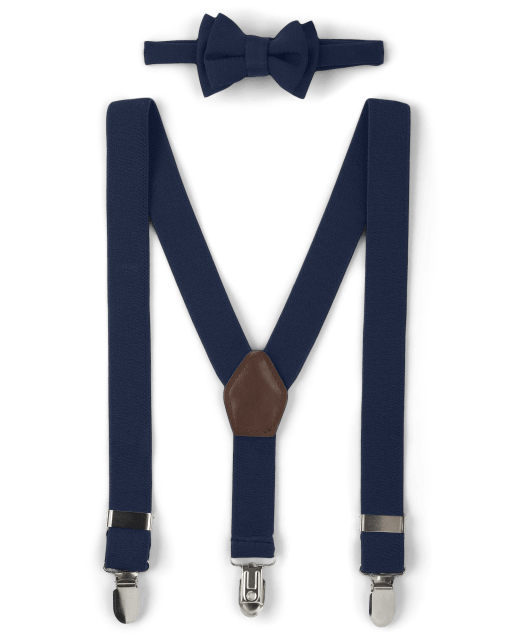 Boys Bow Tie And Suspenders Set All Dressed Up TIDAL Gymboree