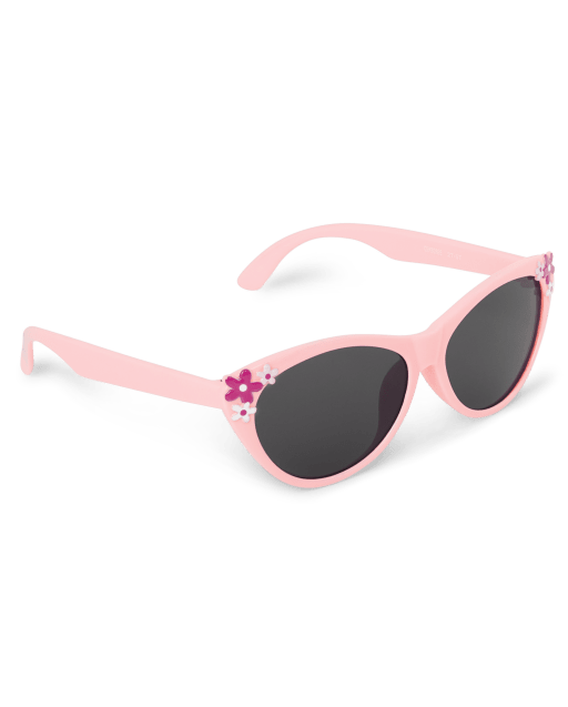 Girls Floral Cat Eye Sunglasses - Splish-Splash - PINK