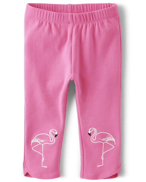 Botanical Flamingo - Leggings & Capris – Warehouse