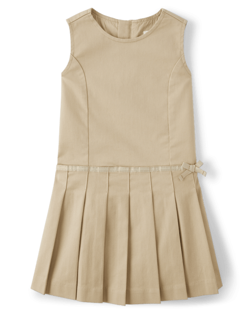 open lace back dress New* Pleated Jumper  The BR Uniform Shop