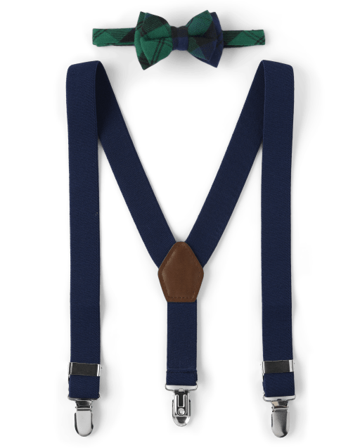 galaxy bow tie and suspenders