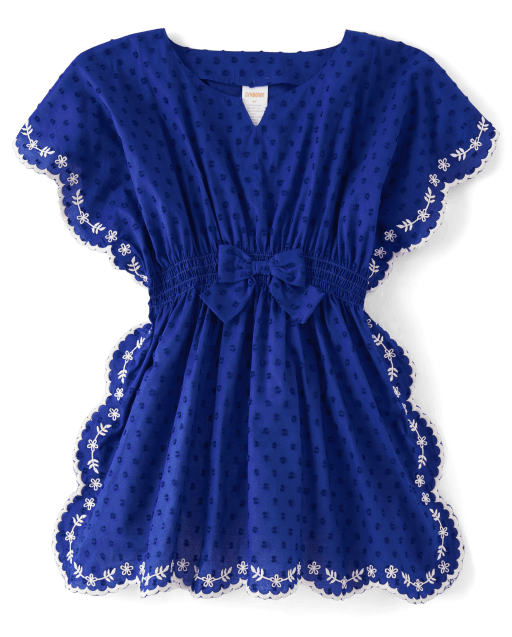 Eyelet beach cover up cheap