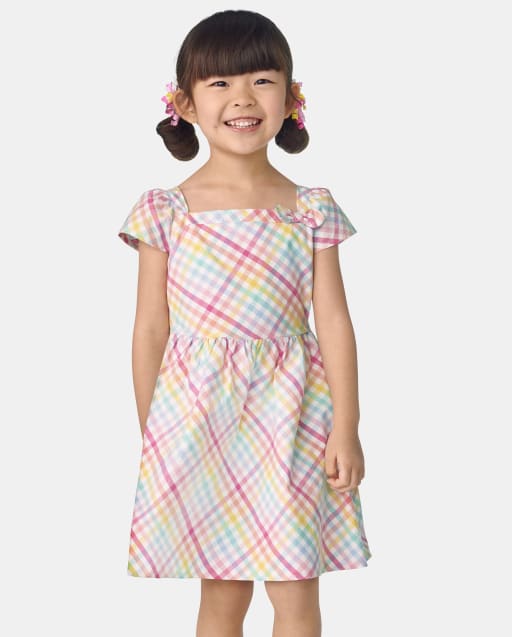 Gymboree rainbow dress top
