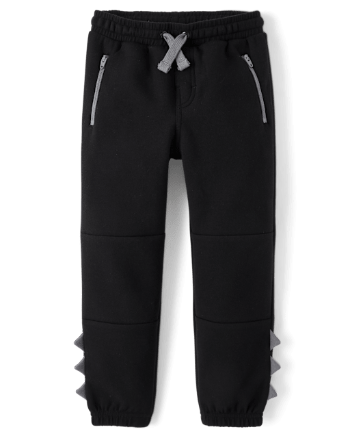 Boys Dino Spike Scuba Jogger Pants - Dino Friends - BLACK | Gymboree