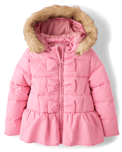 スノーボード [TINY COTTONS] Bow  Jacket_pink Tiny Cottons - Bow Snow Jacket - Pink | Mio Meraki