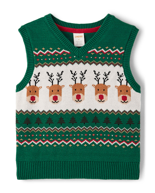 Sleeveless christmas sweater sales