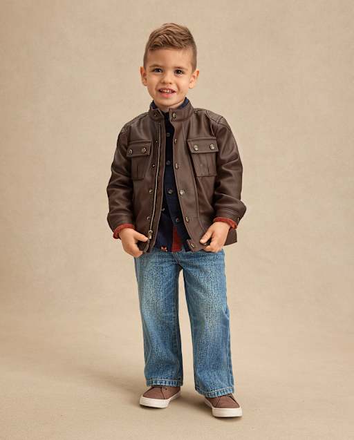 Kids Baggy Jeans - Little Essentials - BLUE | Gymboree