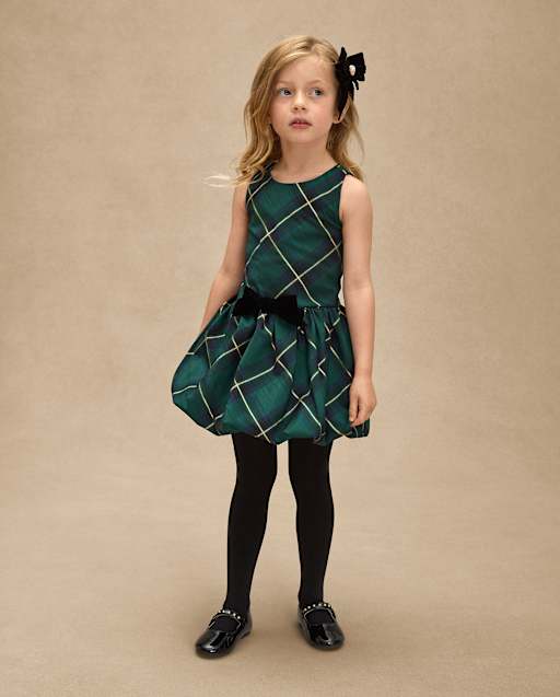 white christmas dresses Novella Dress in Red Plaid | Whimsically Feminine Timeless Twirly-Worthy  Dresses & Hair Bows