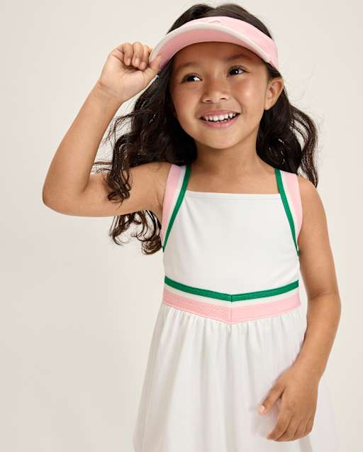 Girls Embroidered Bow Visor Hat - Club House - MULTI | Gymboree display picture 2