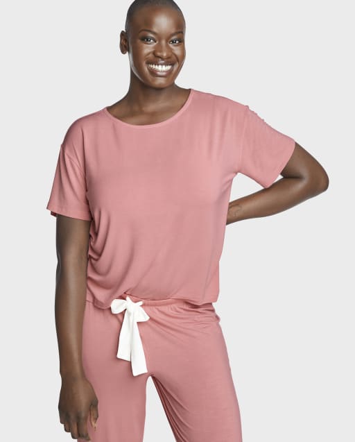 Wholesale Custom Modal Spandex Blend Cotton Pajama Set Short Sleeve T Shirt  and Pants 2 PCS Soft Women′ S Summer Pajamas - China Custom Pajamas Men and  Man Silk Pajama price