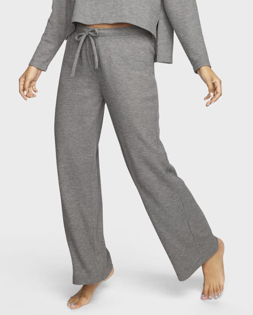 Womens Thermal Pajama Pants GRAY The Children s Place