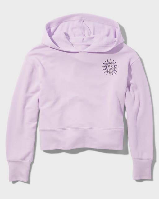 Crop top hoodie hollister online