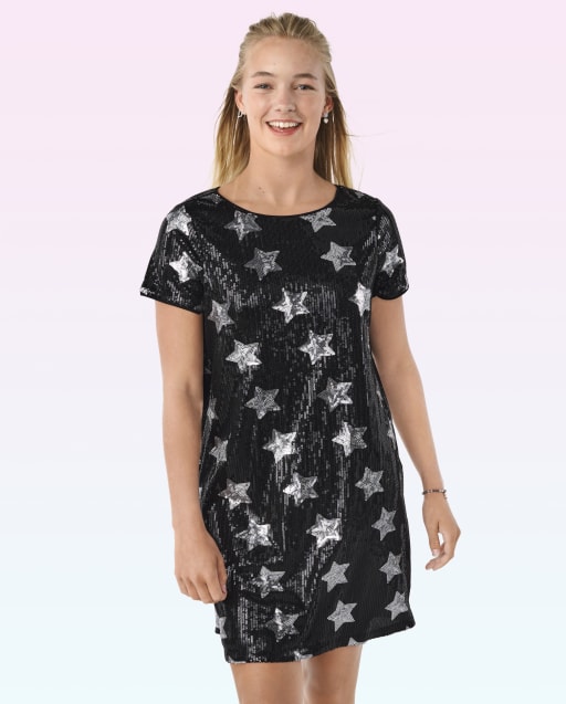Children's place sales sequin dress