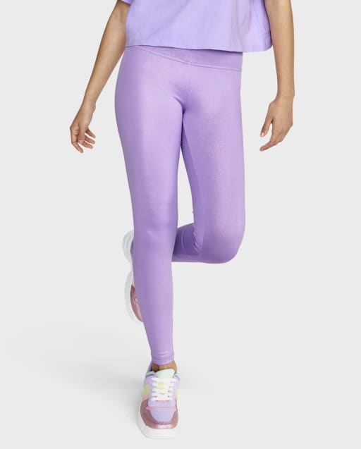 Buy Purple Leggings for Girls by KG FRENDZ Online