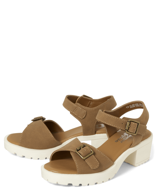 Girls buckle sandals shop