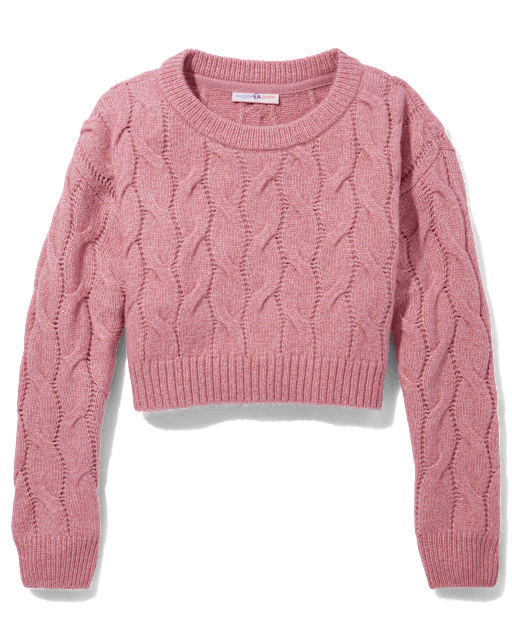 Crop sweater for girls clearance