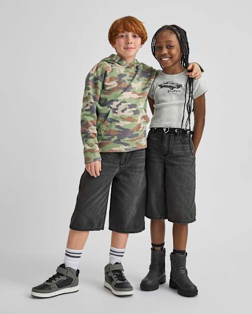 Tween Denim Baggy Jorts - Denim