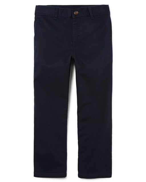 Boys Uniform Twill Woven Straight Chino Pants  The Childrens Place