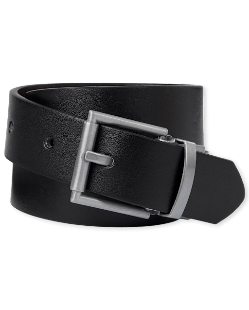 Toddler Boys Uniform Reversible Belt - BLACK | The Children's Place