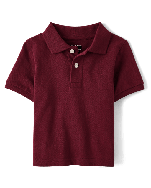 Baby And Toddler Boys Uniform Short Sleeve Pique Polo The Children's