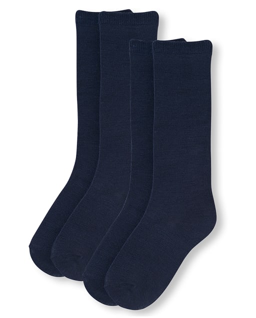 Toddler navy shop knee socks
