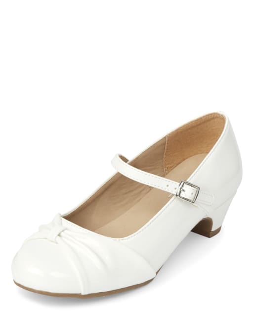 Girls Pumps 1.5 Inch Low Heels Dress Shoes Princess Shoes Wedding Shoes |  eBay