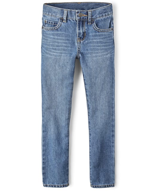Boys Basic Skinny Jeans | The Children's Place - CARBON WSH