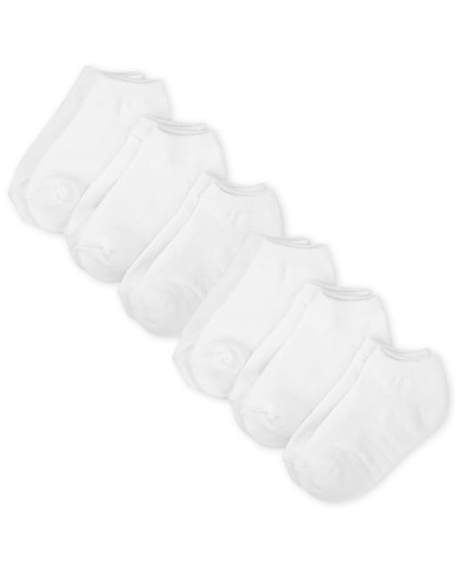 Unisex Baby And Toddler Ankle Socks 6-Pack | The Children's Place - WHITE