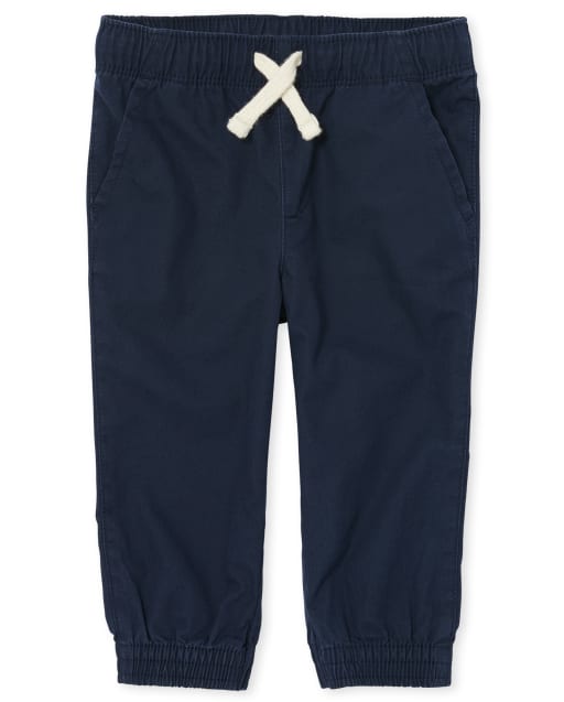 Baby And Toddler Boys Uniform Woven Pull On Jogger Pants | The Children ...