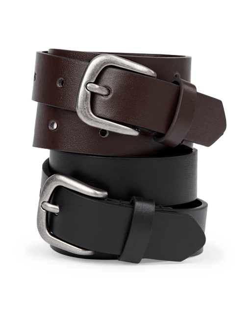 Boys Belt 2-Pack - BLACK | The Children's Place