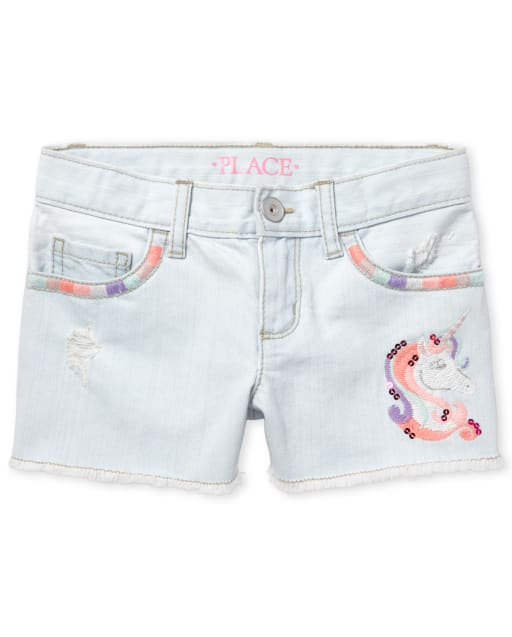 Unicorn jean shorts sales
