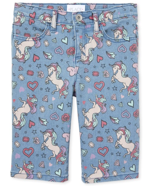 Unicorn denim shorts on sale