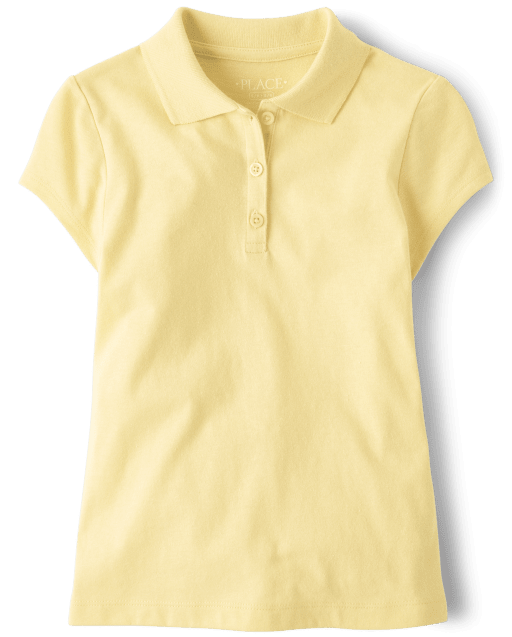 Girls yellow polo 2025
