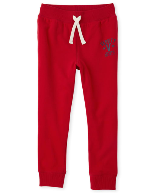 The Children's Place Boys' Active Fleece Jogger Pants