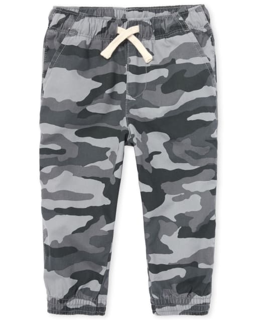 Toddler boy camo joggers discount